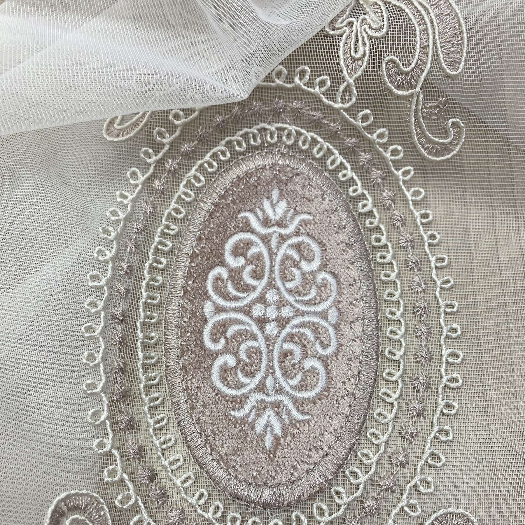 Сетка Бархат 293/2 пудра